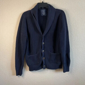 American Eagle Womens Medium Knitted Shawl‎ Cardigan Cozy Casual *See Pics*